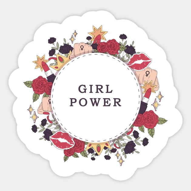 girl power everything Sticker by iambolders